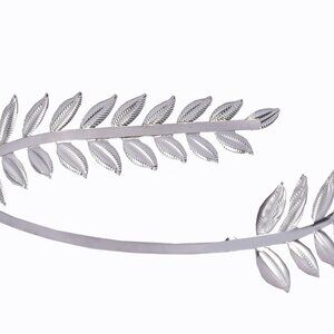 Greek headband - Silver Julius Cesar